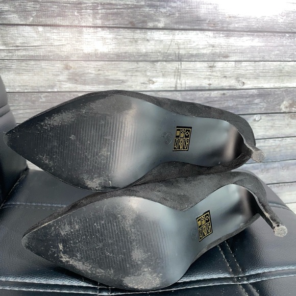 Women’s BooHoo Pointed Toe Stiletto Sock Boots (Women’s-6) - Picture 3 of 5